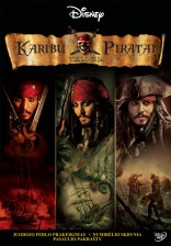 Karibų piratai 1-3 dalys DVD
