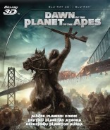 Beždžionių planetos aušra Blu-ray + 3D