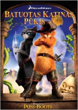 Batuotas katinas Pūkis DVD