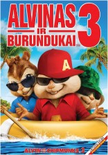 Alvinas ir burundukai 3 DVD