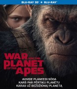 Karas už beždžionių planetą Blu-ray + 3D
